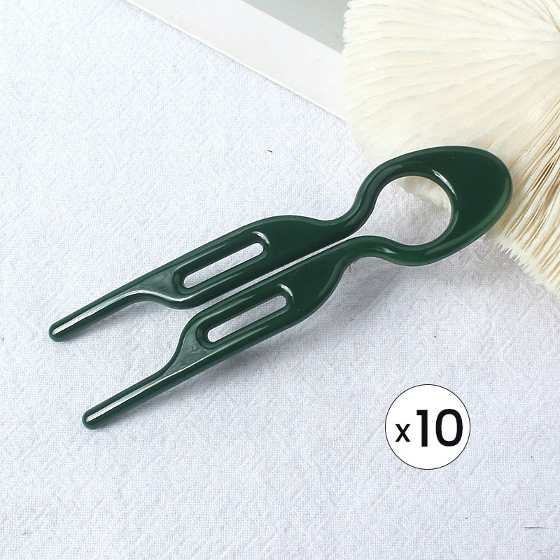 5+5 Gratis | Holden - Haarklammer aus Kunststoff für Hochsteckfrisuren und Haarstylings