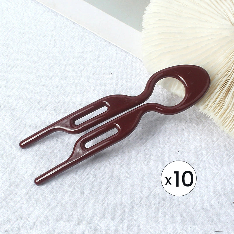 5+5 Gratis | Holden - Haarklammer aus Kunststoff für Hochsteckfrisuren und Haarstylings