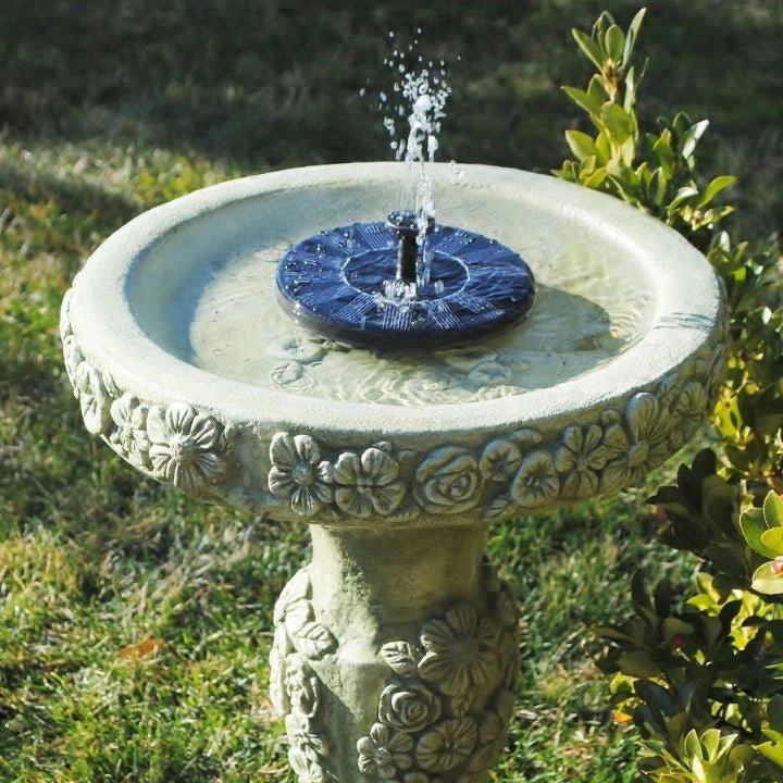 Floatune - Solar-Gartenbrunnen zum Schwimmen für Teiche und Vogelbäder
