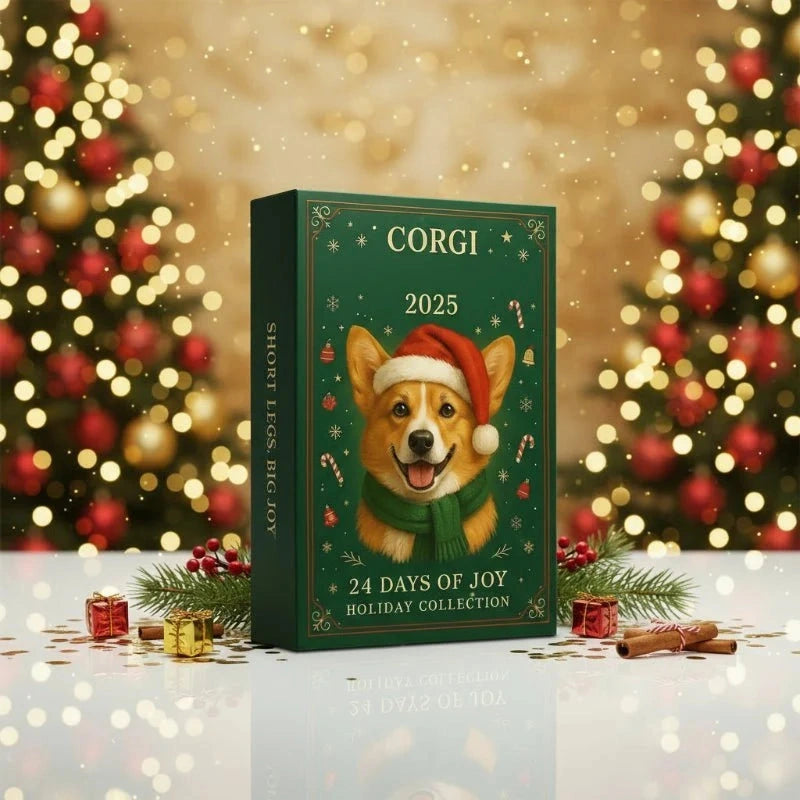 Pupvent - Hunde-Adventskalender mit 24 befüllbaren Fächern