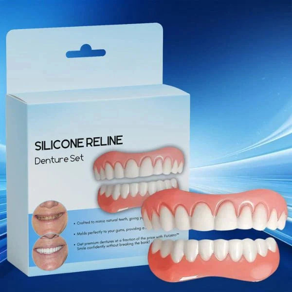 1+1 Gratis | Grip - Zahnprothesen-Set aus Silikon