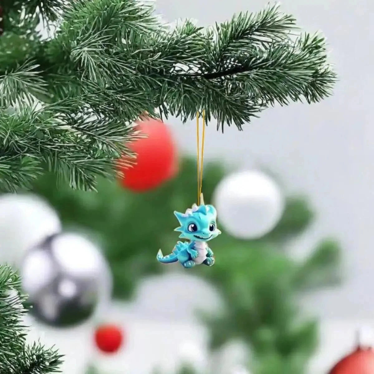 Yuldragon - Adventskalender mit 24 Drachenanhängern in verschiedenen Designs