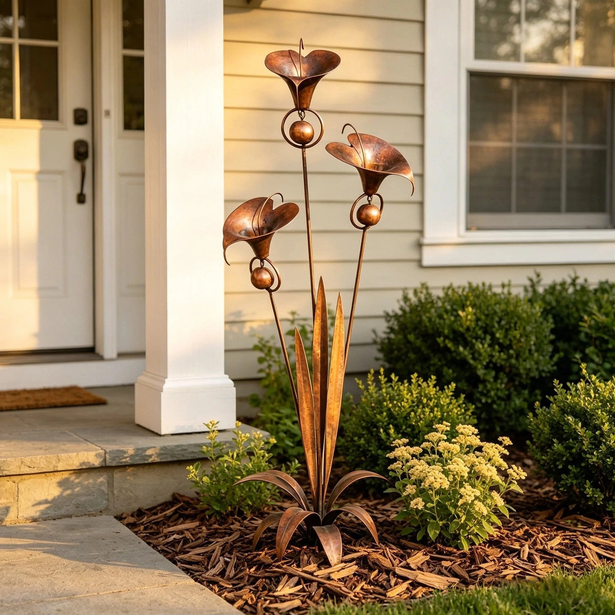 Bellisom - Gartenstecker mit Calla-Lilien und hängenden Glocken