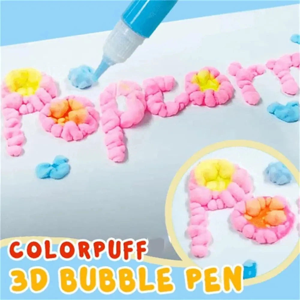 Craftune - Puffy-Stifte im 6er-Set für kreative 3D-Zeichnungen