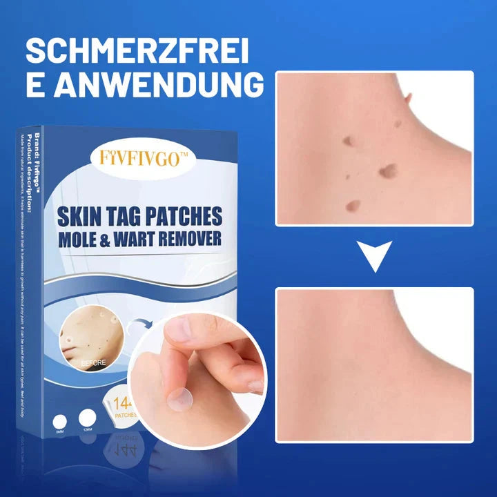 Patchora - Hautpflaster mit Teebaumöl und Vitamin E zur Anwendung auf der Haut