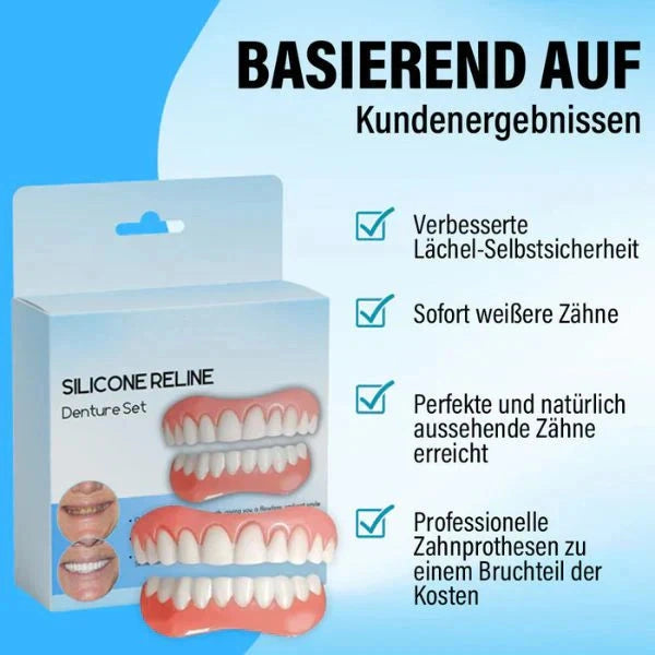 1+1 Gratis | Grip - Zahnprothesen-Set aus Silikon