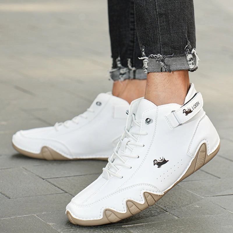 Tread - Sneaker aus Leder mit dekorativer Schnürung