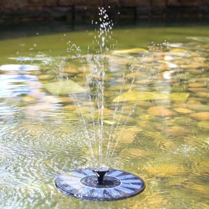 Floatune - Solar-Gartenbrunnen zum Schwimmen für Teiche und Vogelbäder