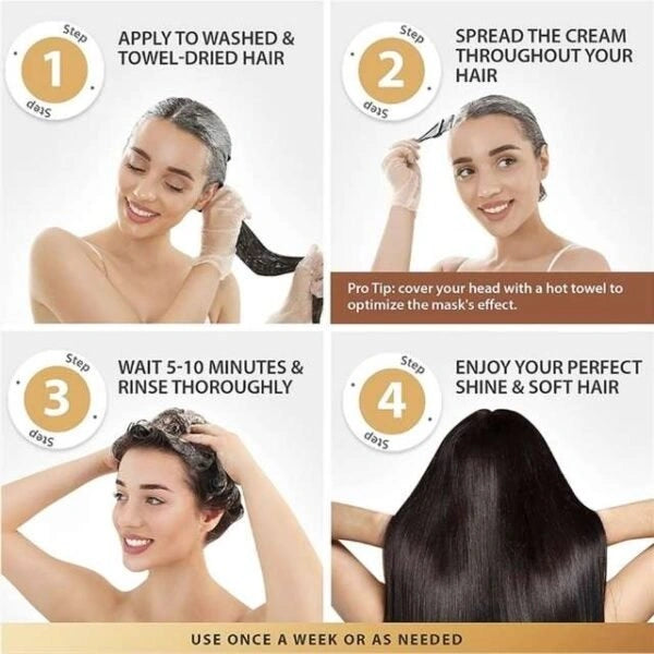 1+1 Gratis | Cremiva - Haarcreme für trockenes und feuchtes Haar