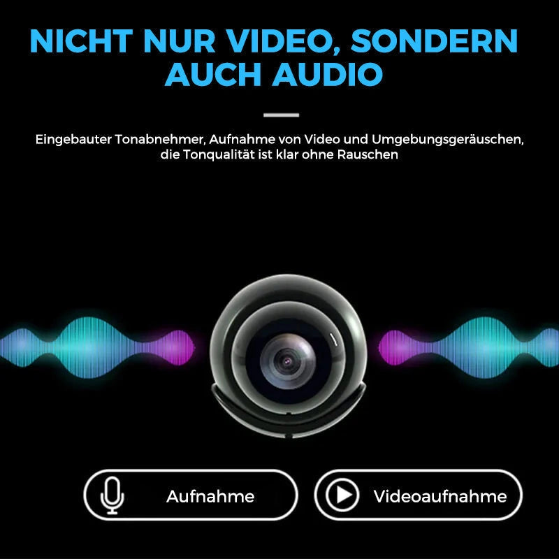 Vision - Mini-WLAN-Kamera für Innenbereiche mit 1080p