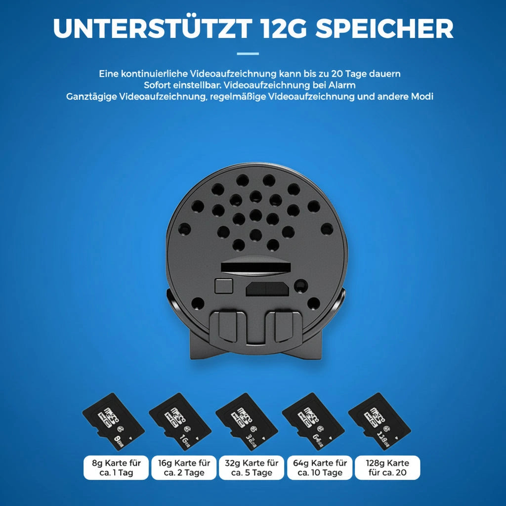Vision - Mini-WLAN-Kamera für Innenbereiche mit 1080p
