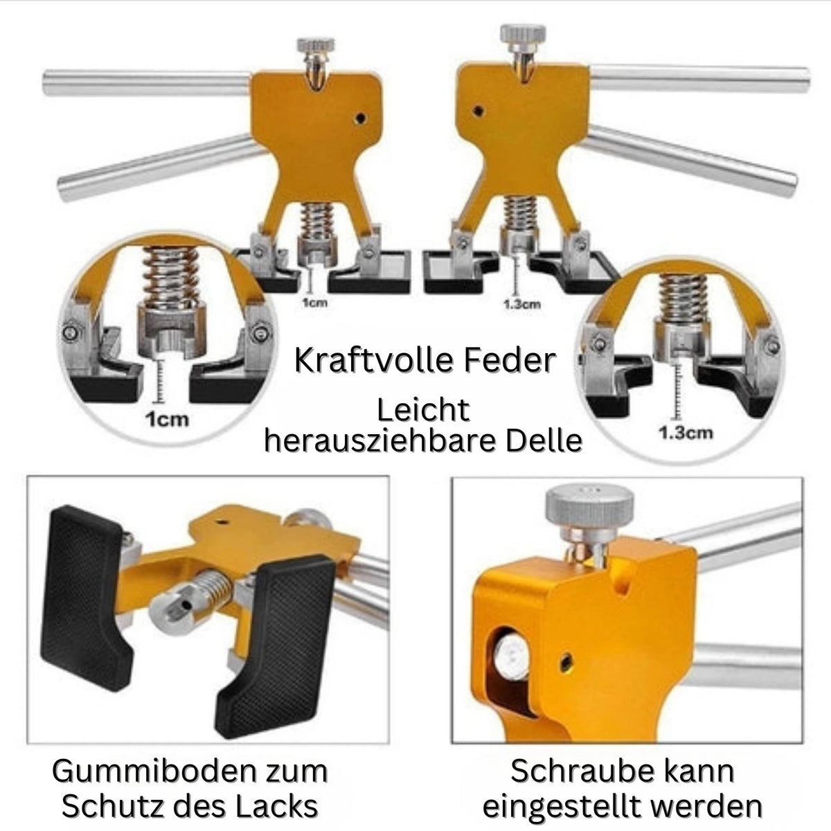 Dentaro - Dellenentfernungswerkzeug für Fahrzeuge und glatte Oberflächen