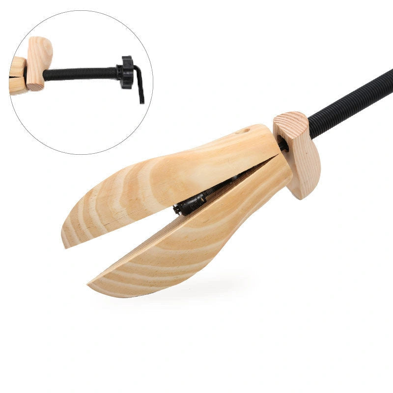 Shoeva - Verstellbarer Schuhspanner aus Holz für Damen und Herren