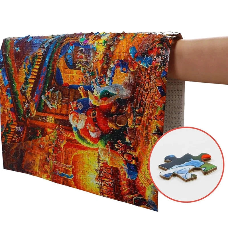 Puzzvent - Puzzle-Adventskalender mit 24 Boxen und 1008 Teilen