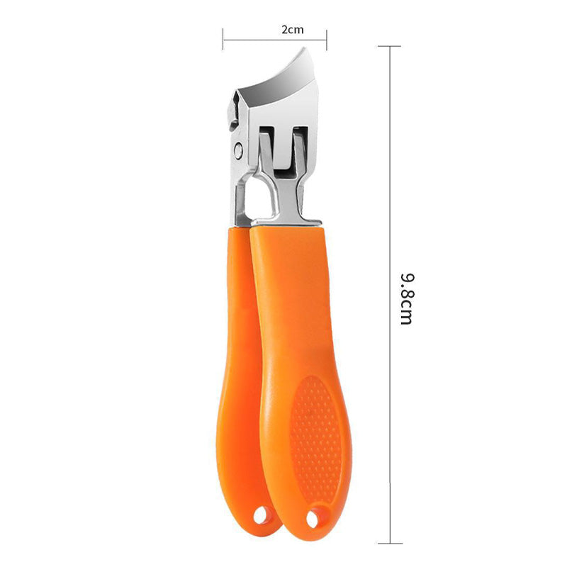 Trim - Nagelschere mit schräger Klinge und Anti Splash Design