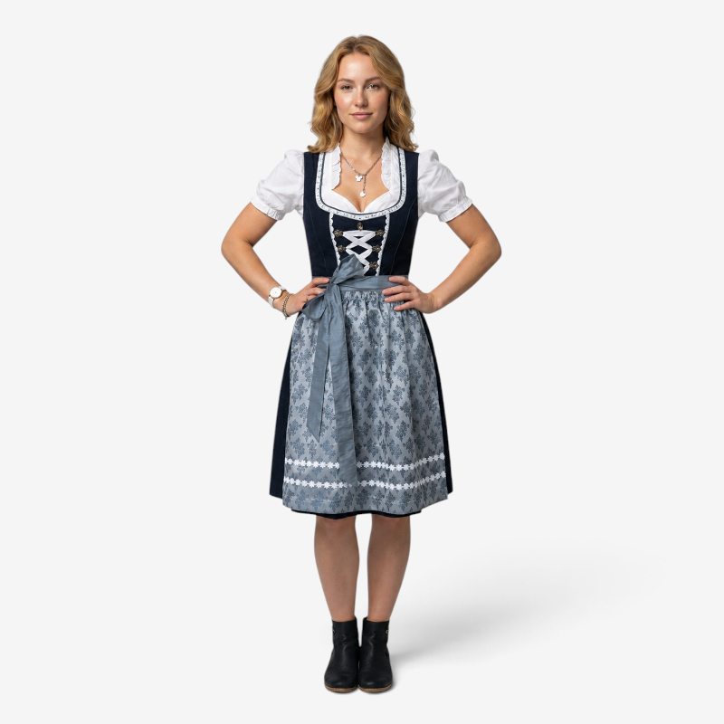 Damen-Dirndl mit Schnürmieder