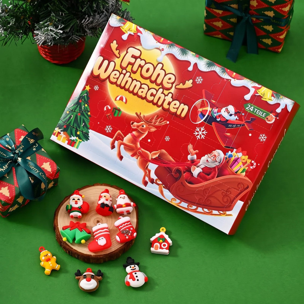 Figurmas - Adventskalender mit weihnachtlichen Mini-Figuren