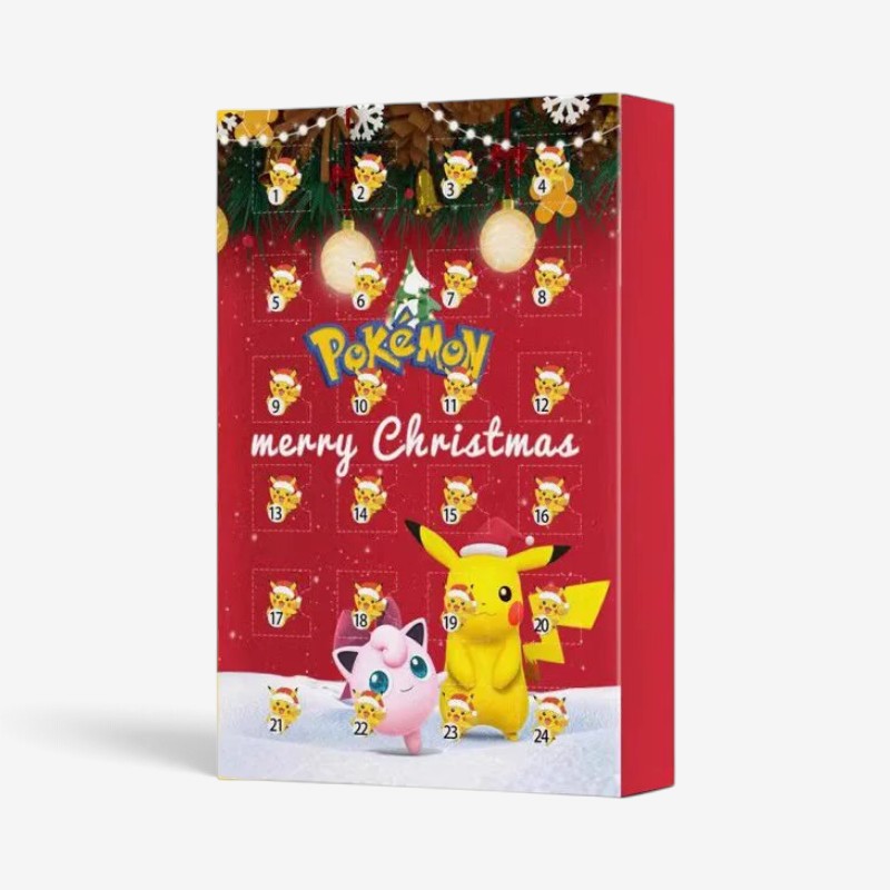 SantaSculpt - Adventskalender mit 24 3D-Figuren für Weihnachten