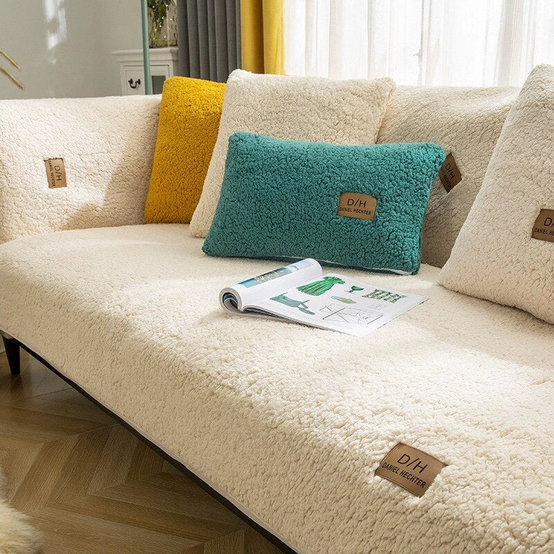 Stretch - Sofabezug für verschiedene Sofa-Größen mit Kissenbezügen