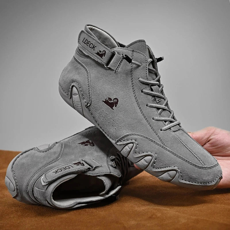Tread - Sneaker aus Leder mit dekorativer Schnürung