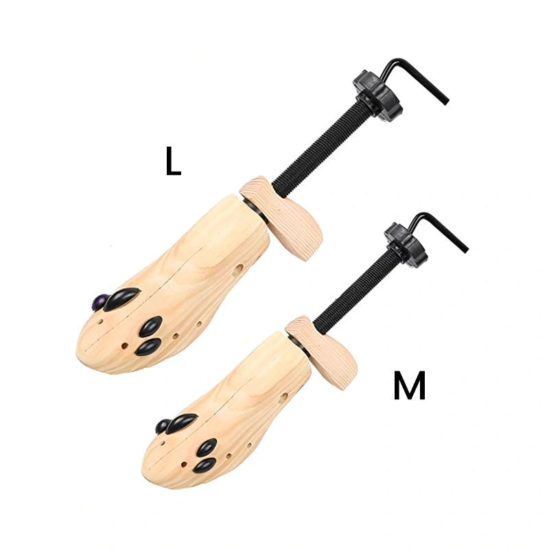Shoeva - Verstellbarer Schuhspanner aus Holz für Damen und Herren