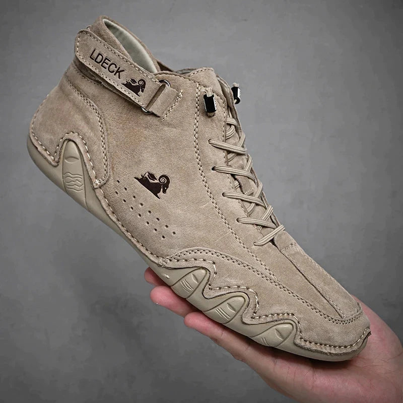 Tread - Sneaker aus Leder mit dekorativer Schnürung