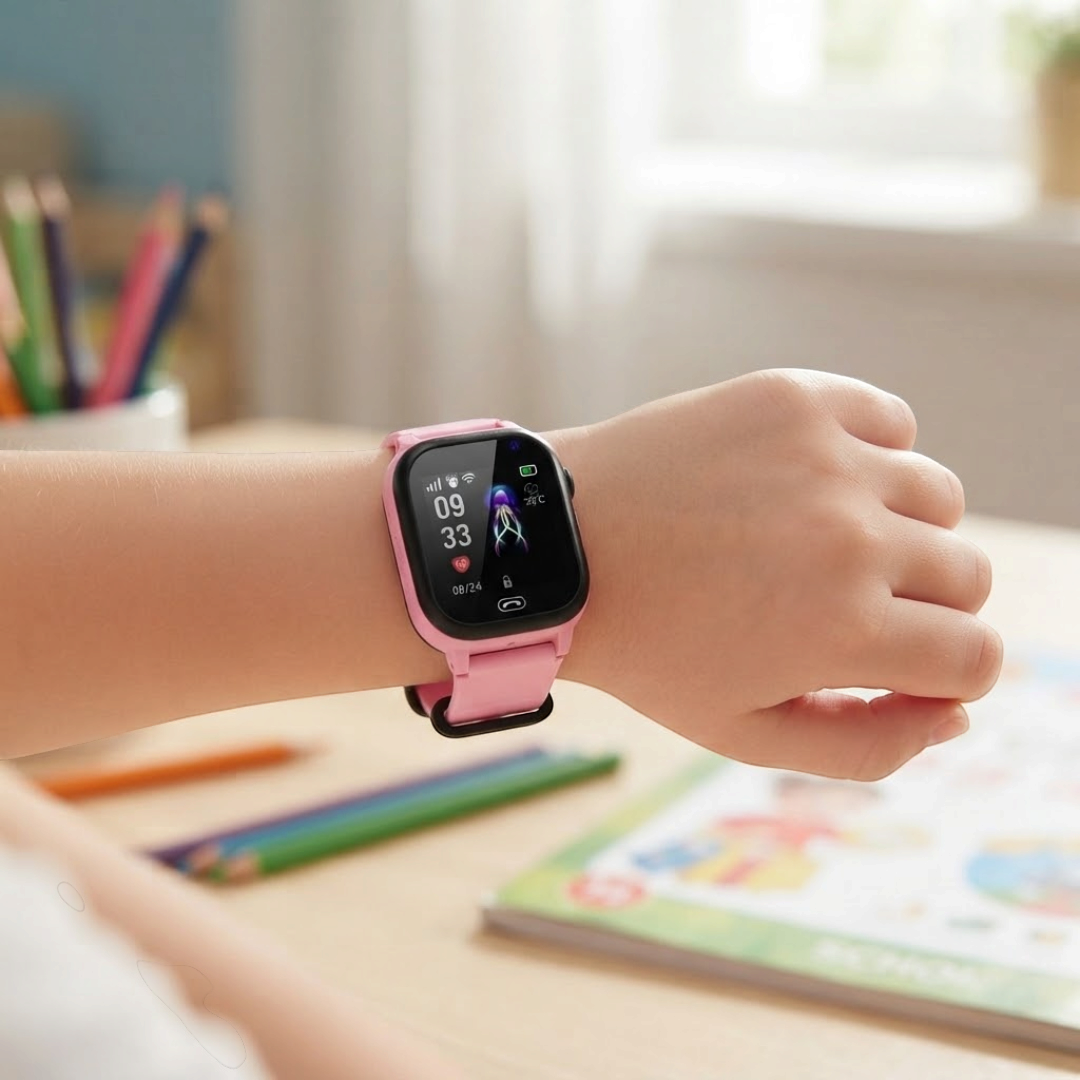 GeoPulse - Smartwatch mit GPS und verstellbarem Armband