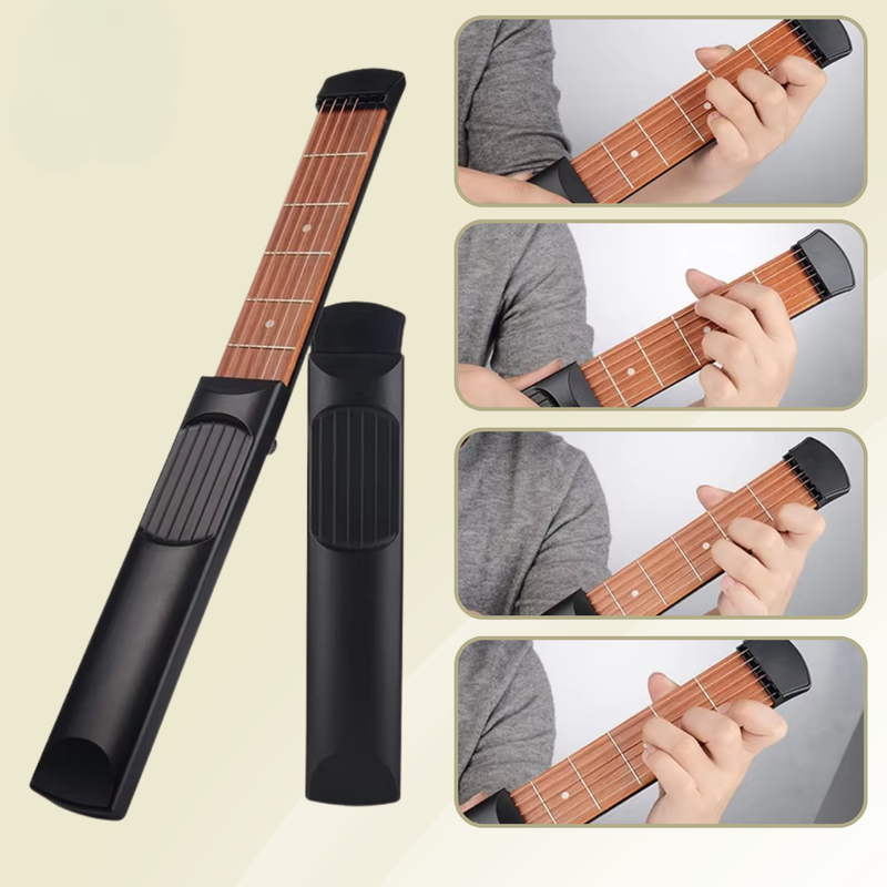 Gitarren Lerntrainer für Akkorde & Fingertraining