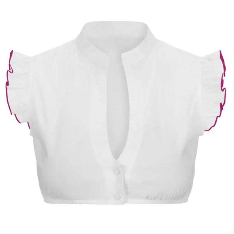 Damen-Dirndlbluse mit Knopfleiste