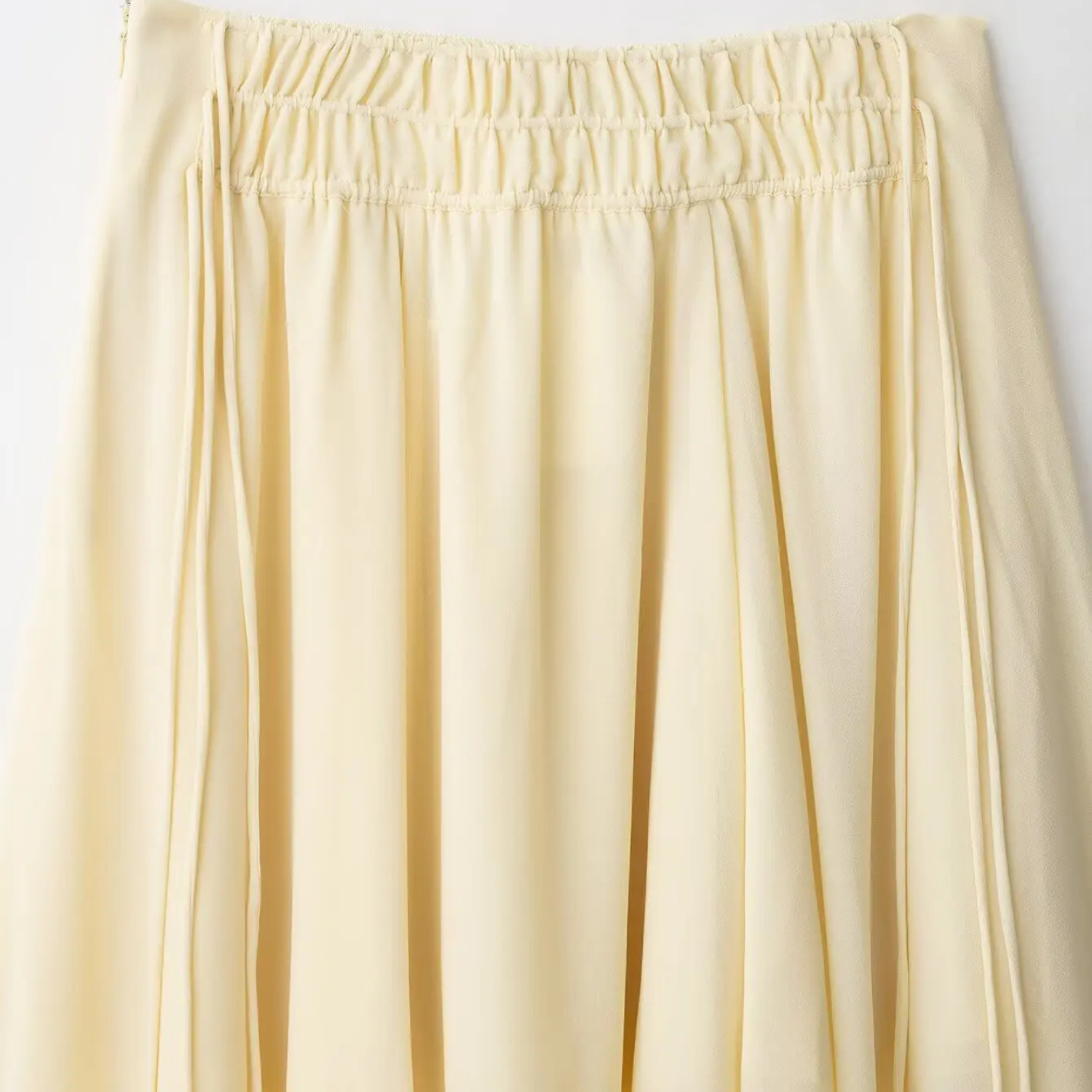 Clara | Elegantes Chiffon-Set mit V-Ausschnitt-Bluse und Maxirock