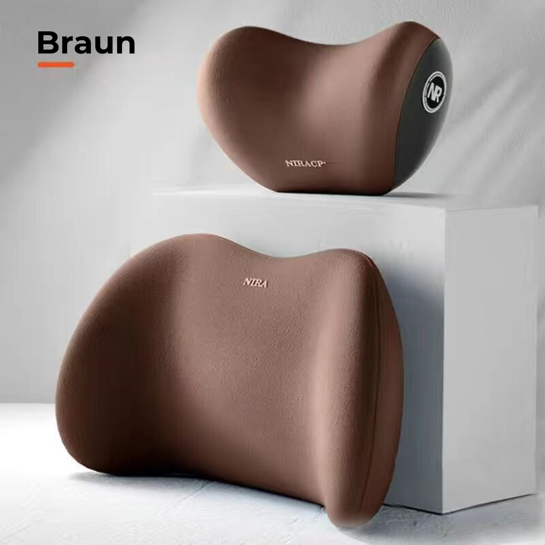 Posture - Memory-Schaum-Kopfstützenkissen mit verstellbaren Gurten