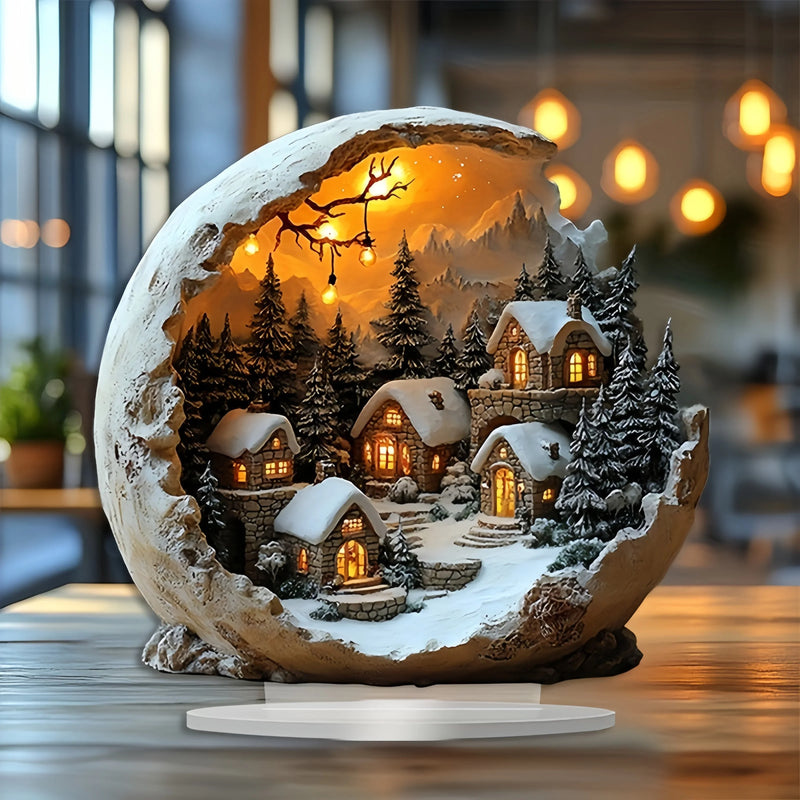 Weihnachtsdekoration Boho Stil für Tisch & Fenster