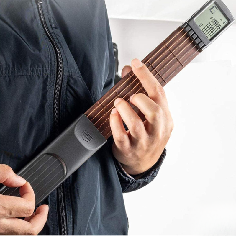 Gitarren Lerntrainer für Akkorde & Fingertraining