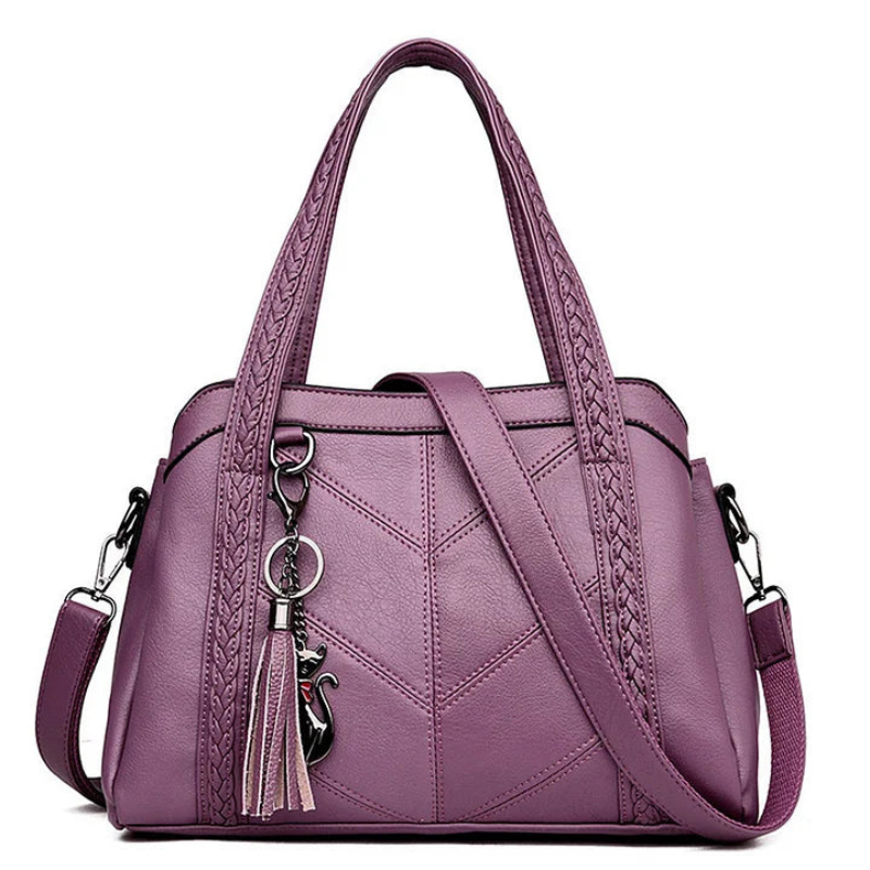 Damen Handtasche mit geräumigen Fächern