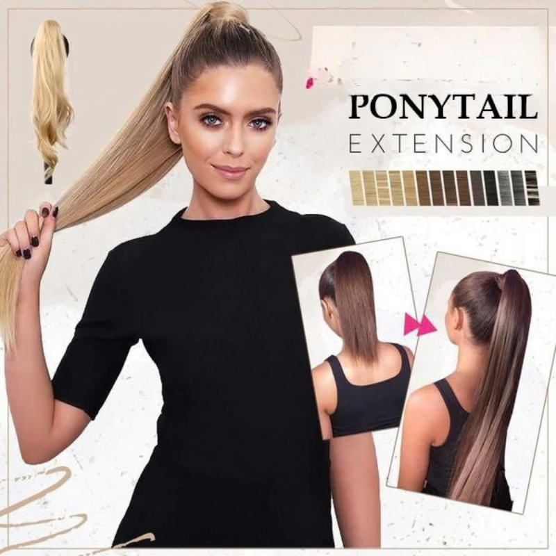 Crown - Voluminöses Haarteil Pferdeschwanz für einfaches Styling
