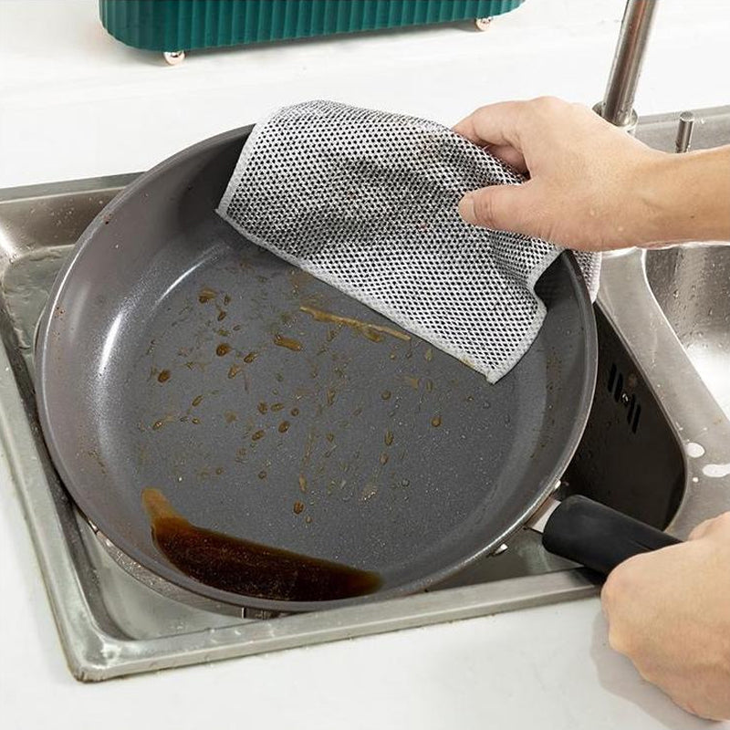 5+5 Gratis | Scrub - Mehrzweck-Drahttücher für Küche
