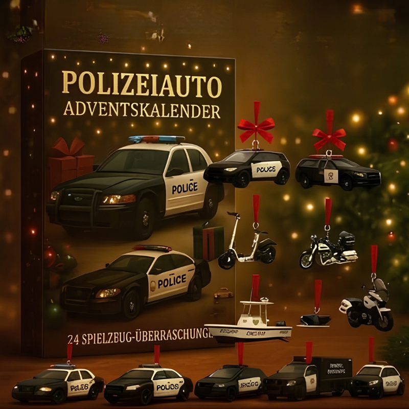 Jinglewheels - Adventskalender mit Spielzeugfahrzeugen zum Sammeln