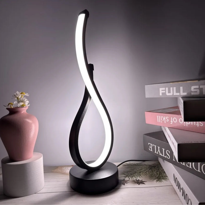 Dimmbare LED Tischlampe 3 Lichtfarben modernes Design