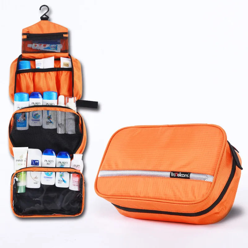 Große Kulturtasche wasserdicht mit viel Stauraum