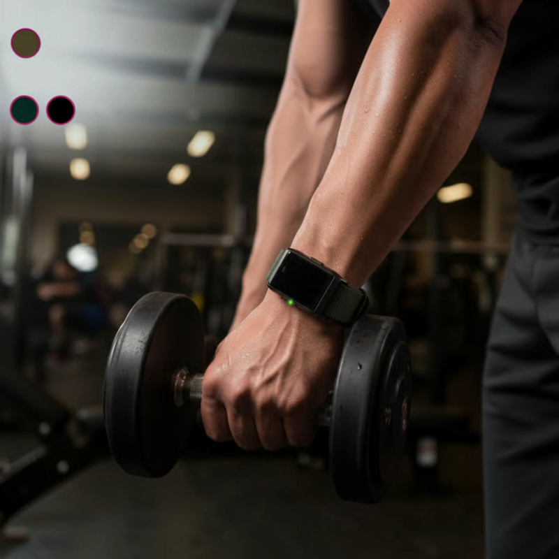StepWeave - Screenloser Fitness-Tracker mit Herzfrequenzüberwachung