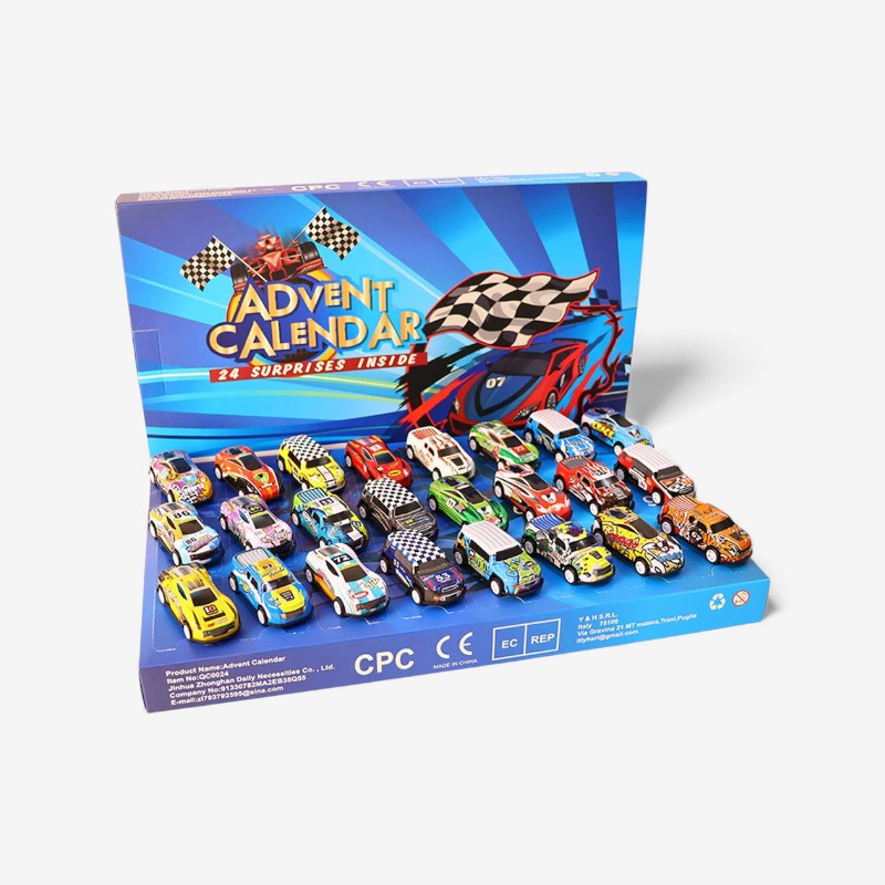 Noelmotors - Adventskalender mit Mini-Spielzeugautos