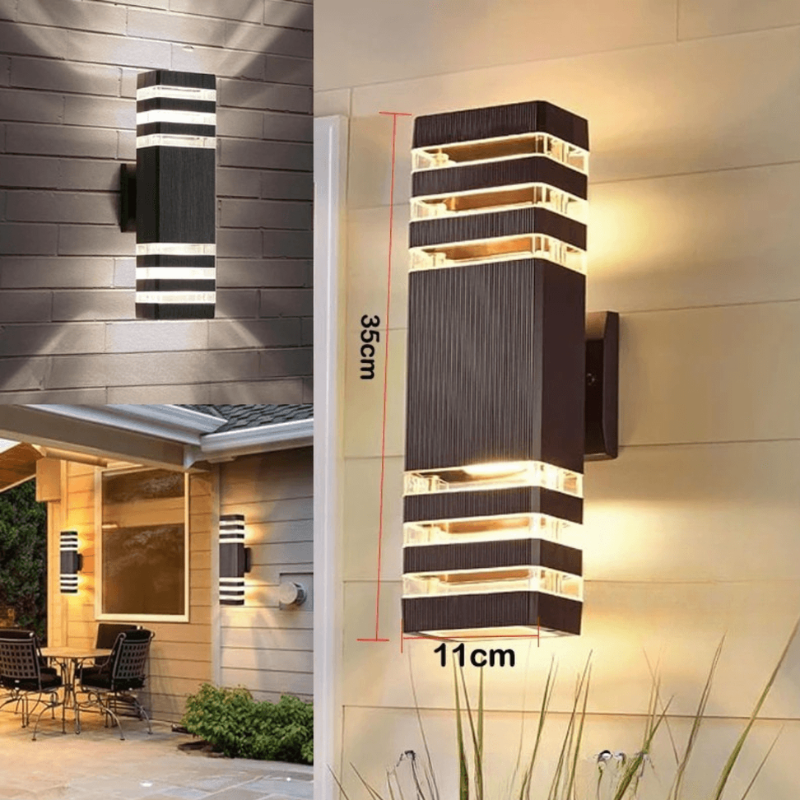 LED Außenwandleuchte Up & Down IP65 Wasserdicht