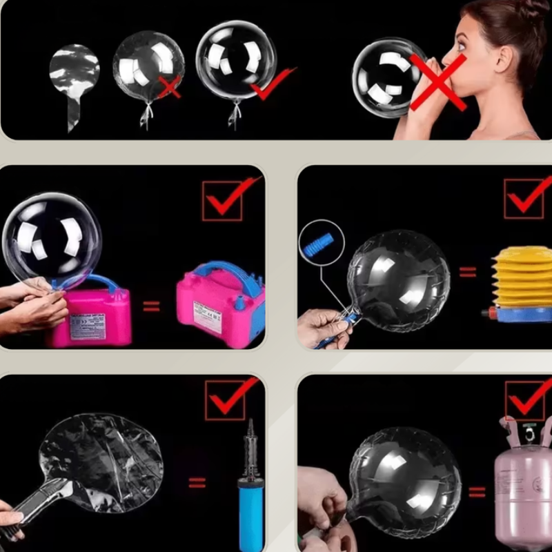LED Luftballon Beleuchtung Set 10 Stück | 5+5 GRATIS
