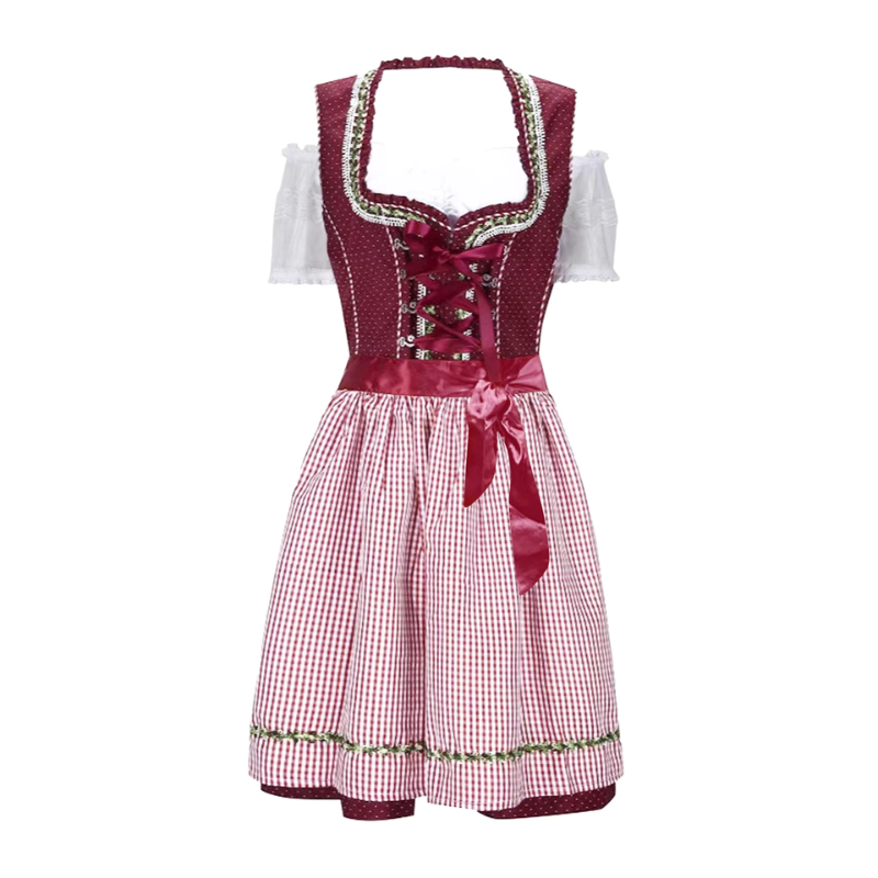 Damen-Dirndl mit besticktem Mieder