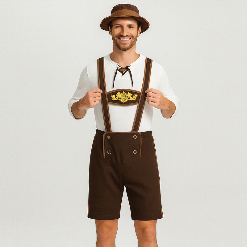Herren-Trachtenset mit bestickter Hose
