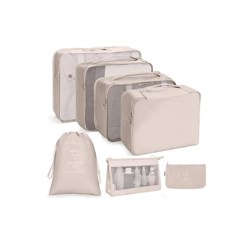 Koffer Organizer Set 7–10 Teilig mit Packwürfeln
