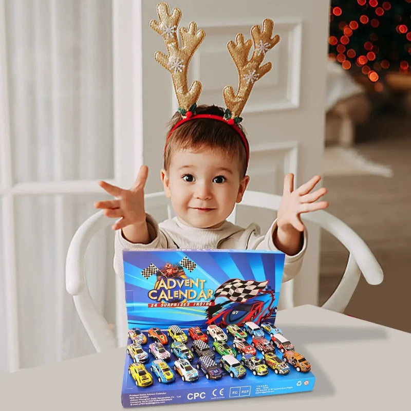Noelmotors - Adventskalender mit Mini-Spielzeugautos