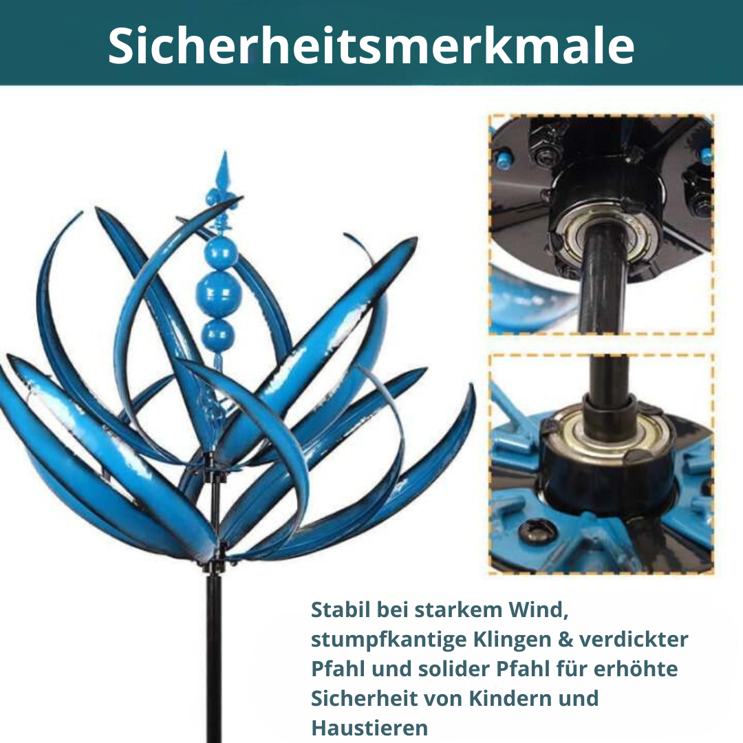 Petal - Garten Wetterfahne in Lotus-Form