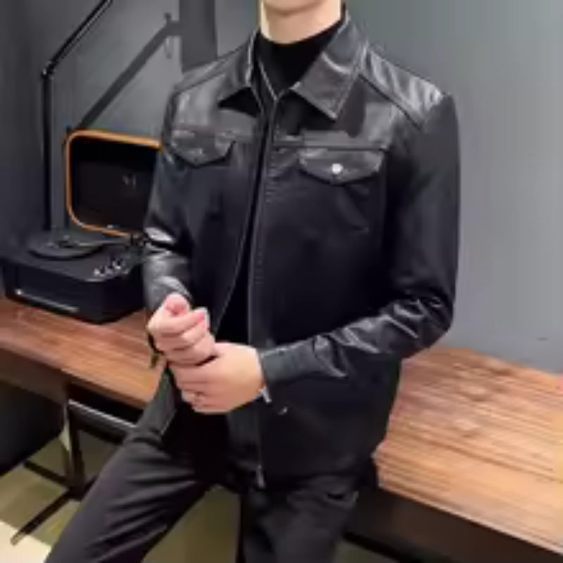 Jacob – Langarmjacke mit Klappentaschen