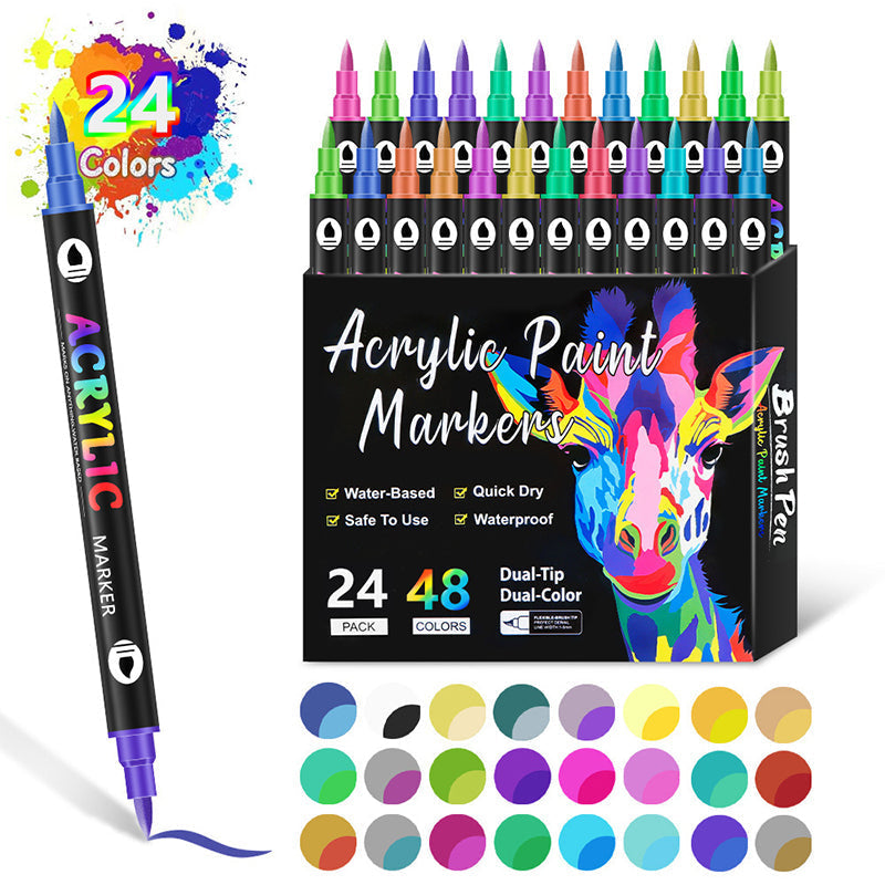 Shade - Acryl-Markerset mit 72 Farben